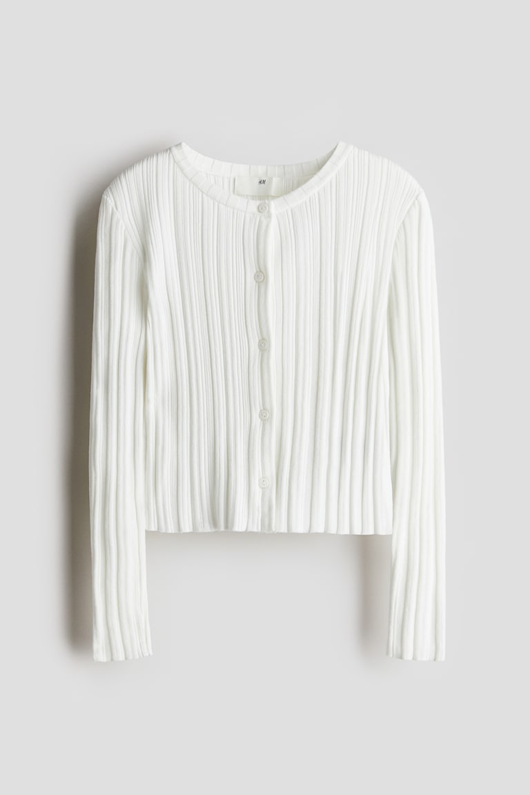 H&M Cardigan in Rippstrick Sonderangebot
