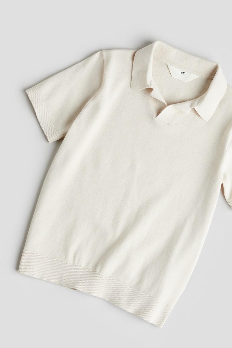 H&M Poloshirt aus Feinstrick Exklusivangebot