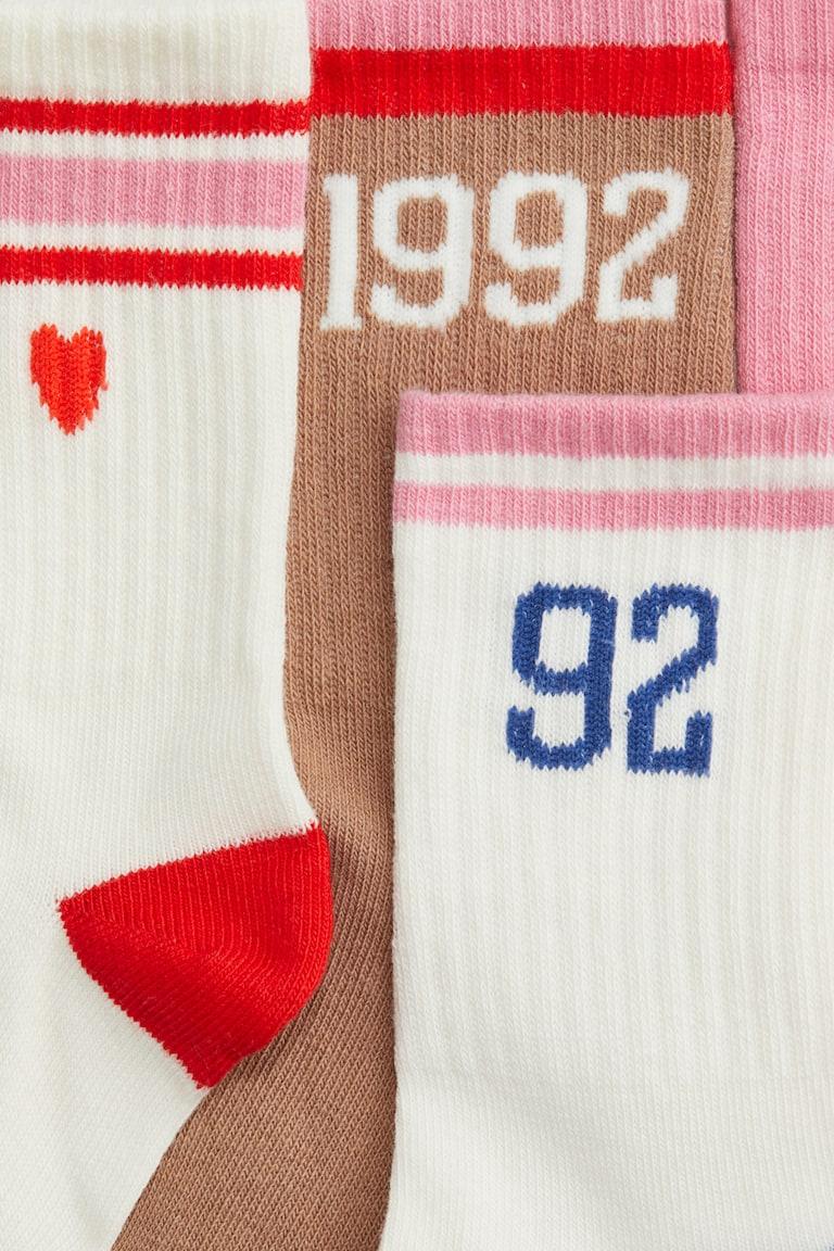 H&M 5er-Pack Socken Große Rabatte