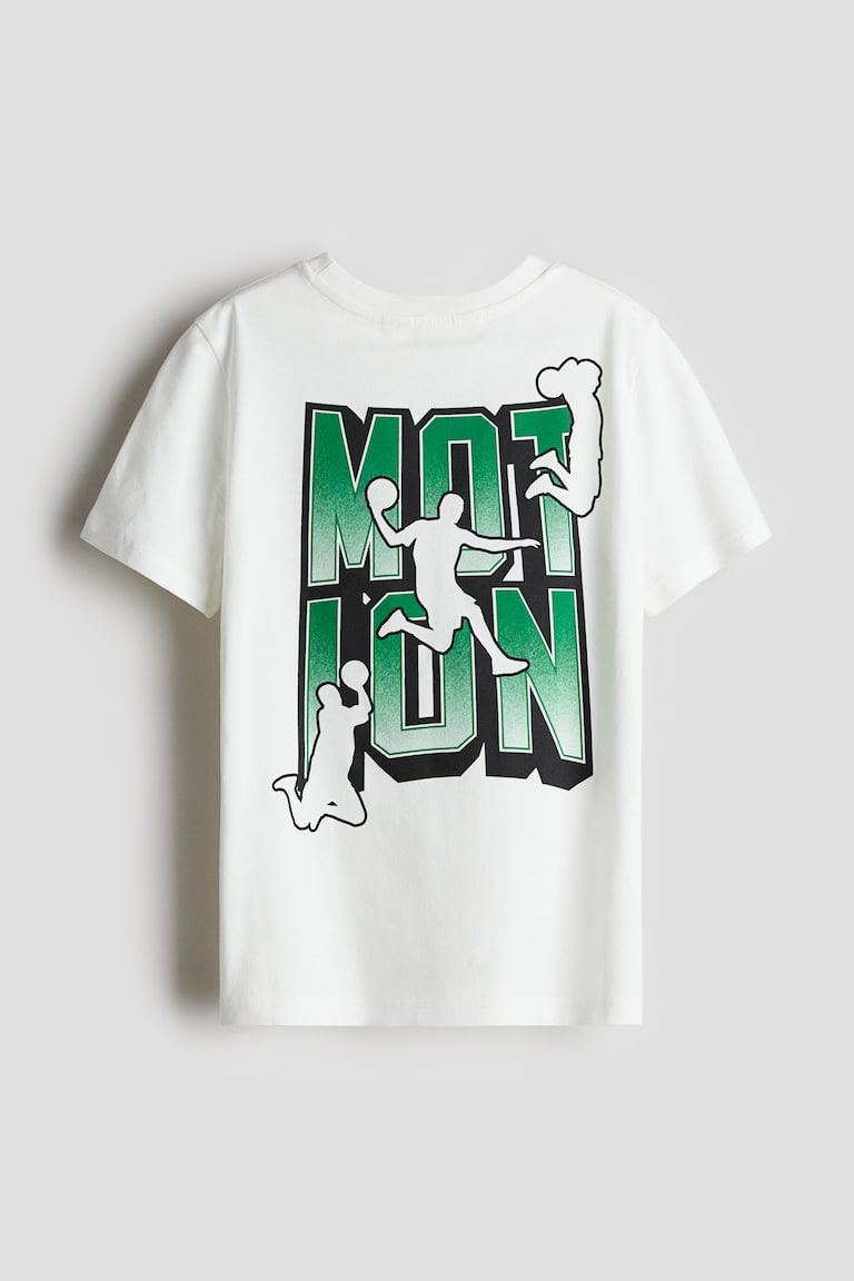 H&M T-Shirt mit Print Sonderangebote