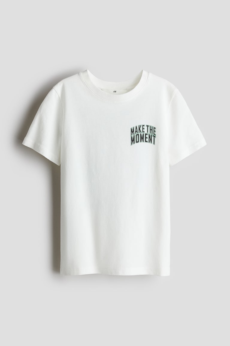 H&M T-Shirt mit Print Riesige Ersparnisse