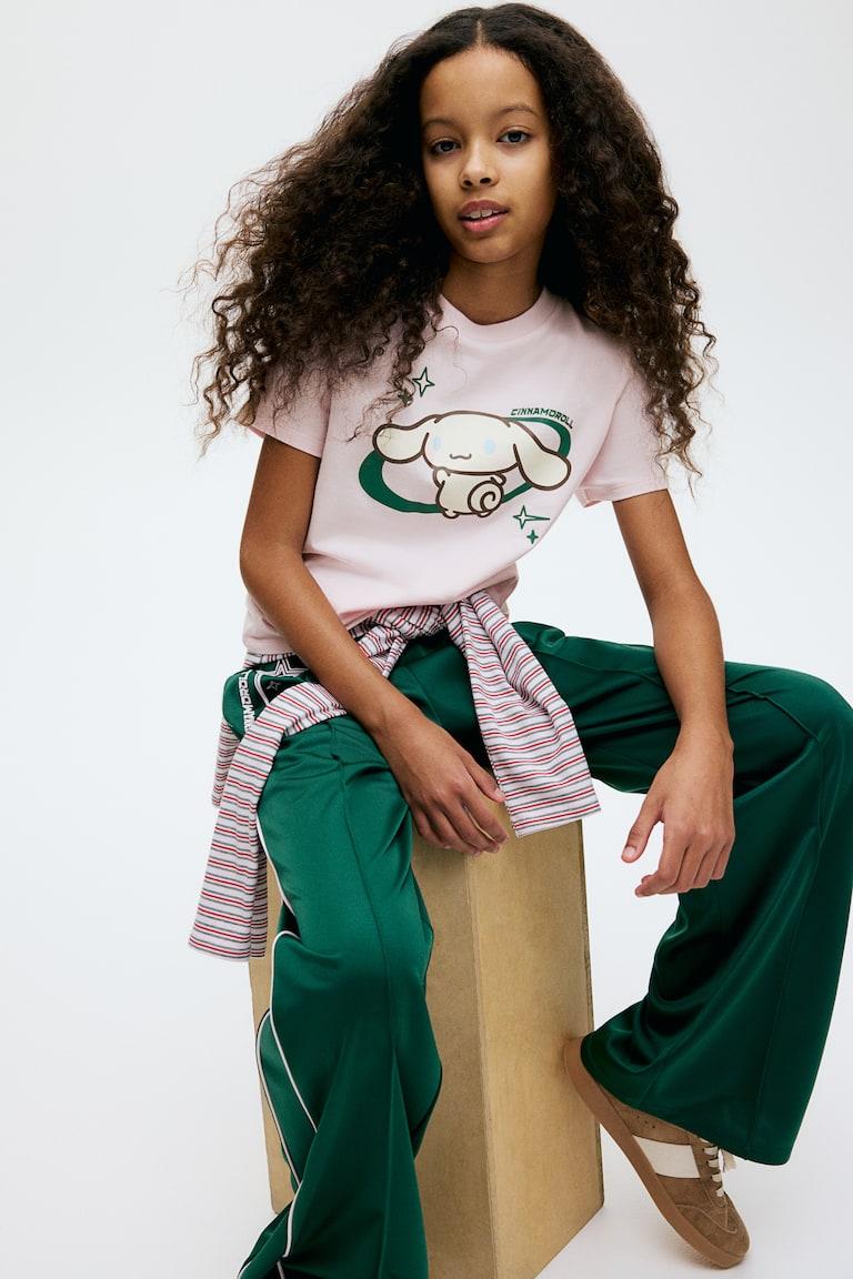 H&M T-Shirt mit Print Super Sparpreis