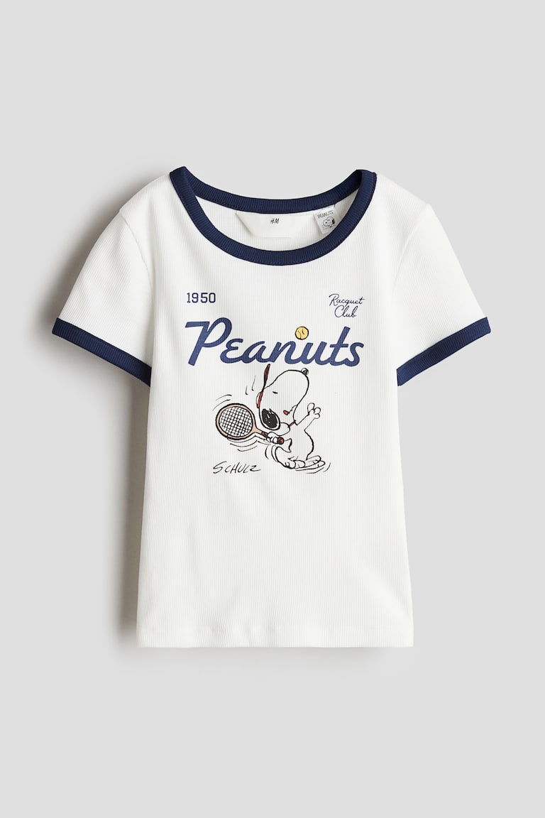 H&M Jerseyshirt mit Print Zeitbegrenzte Promotion