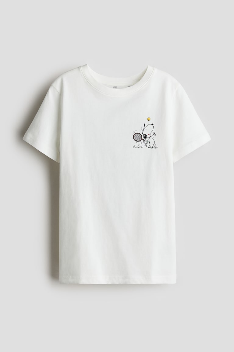 H&M T-Shirt mit Print Vierteljährliche Förderung
