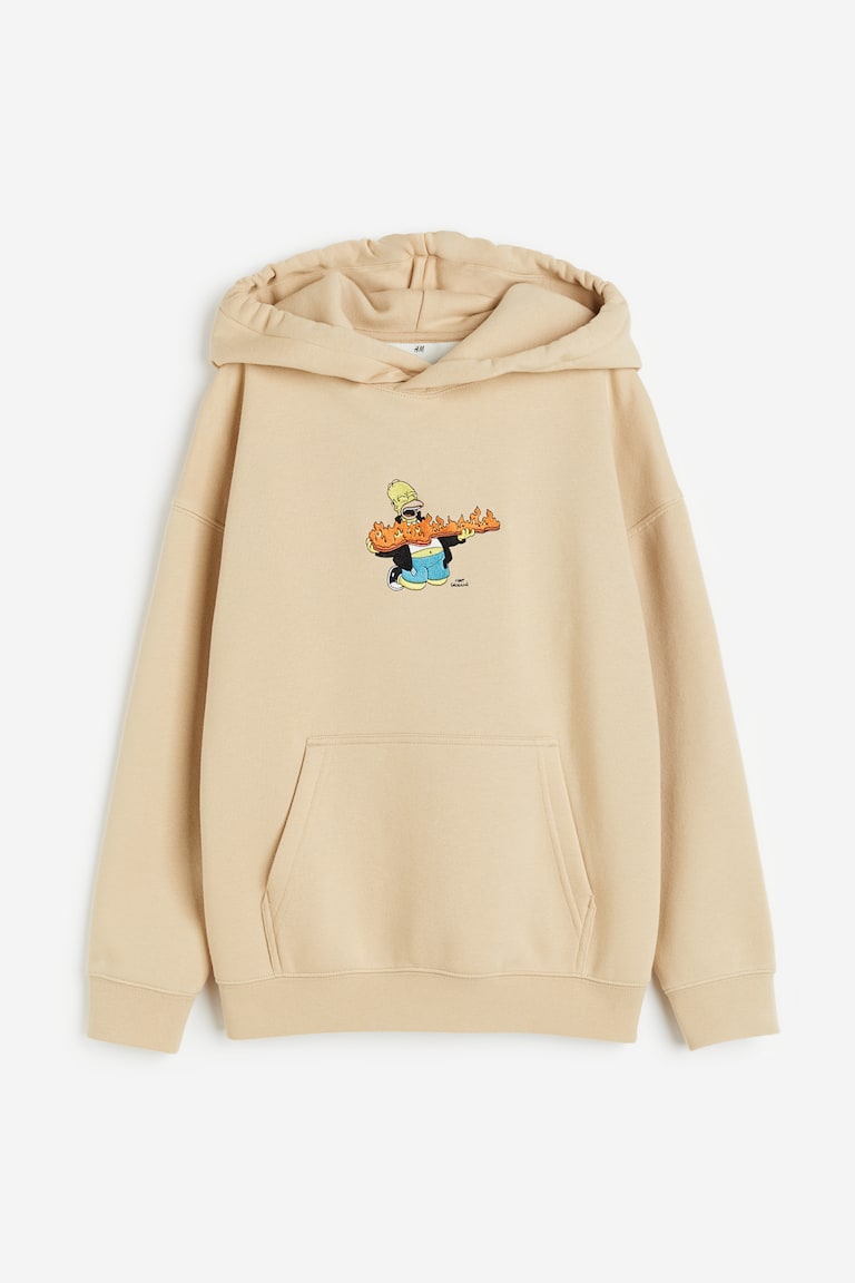 H&M Hoodie mit Motiv Discount Store für neue Produkte
