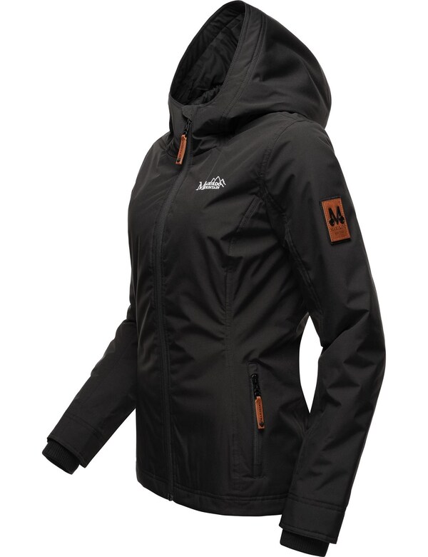 MARIKOO MARIKOO Übergangsjacke 'Brombeere' in Schwarz Online Outlet