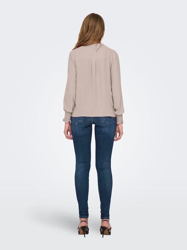 ONLY ONLY Bluse 'ONLMette' in Beige Zeitlich begrenztes Angebot