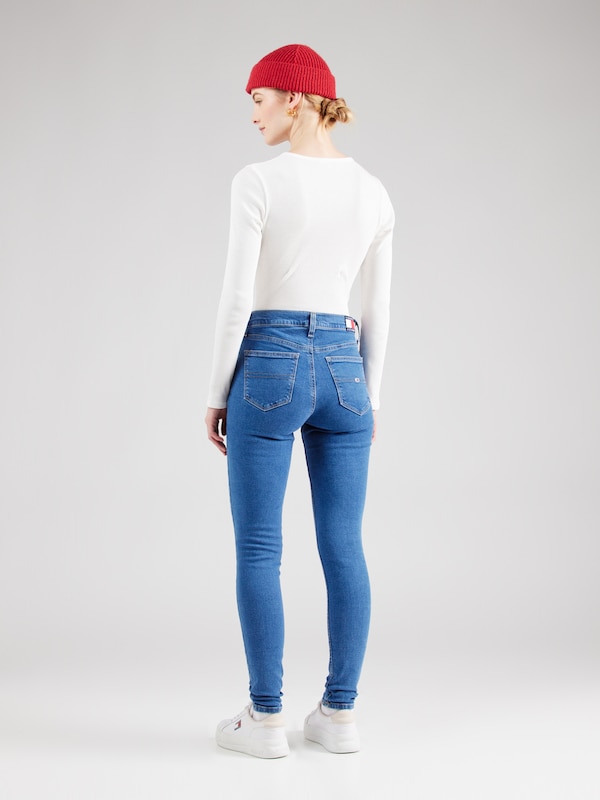Tommy Jeans Tommy Jeans Skinny Jeans 'Nora' in Blue Denim Blitzangebot