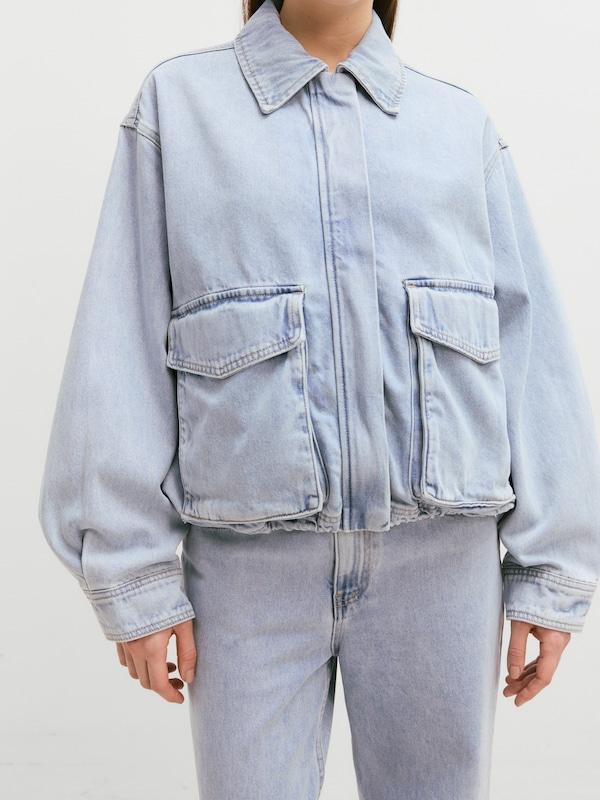 EDITED EDITED Jacke 'Thomai' (OCS) in Blue Denim Große Rabatte