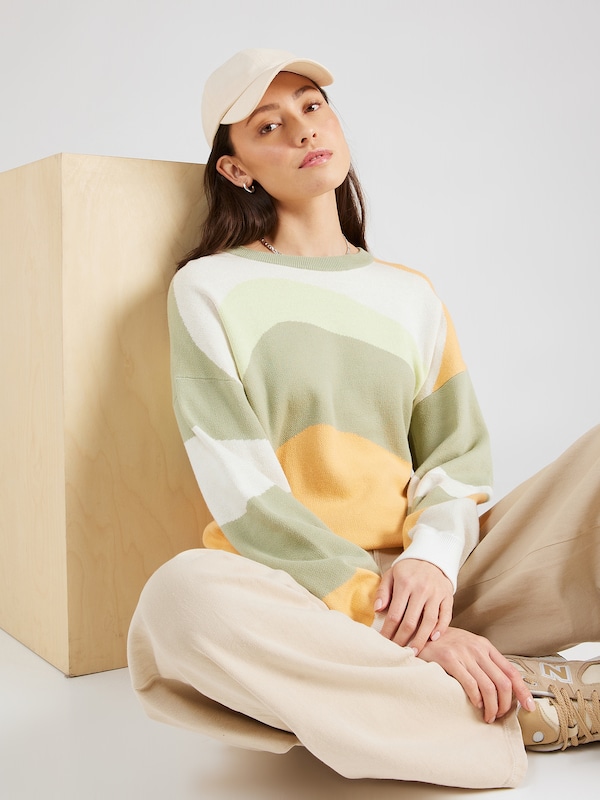 Iriedaily Iriedaily Pullover 'Tilda' in Khaki Mint VIP-Rabatte
