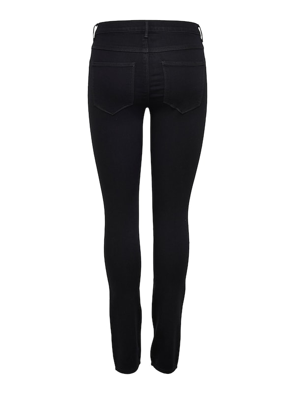 ONLY ONLY Skinny Jeans 'Rain Cry' in Black Denim Tiefpreis