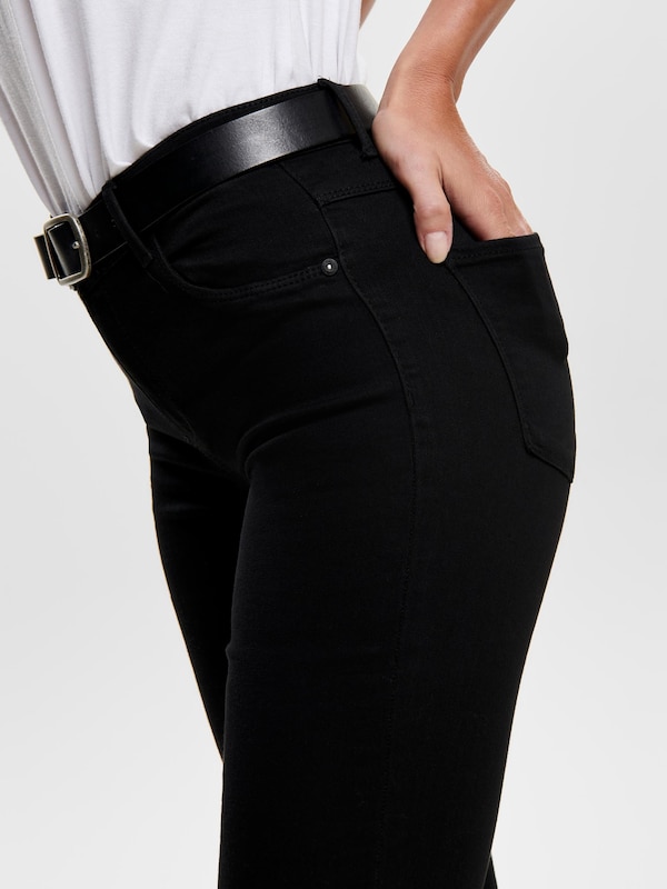 ONLY ONLY Skinny Jeans 'Rain Cry' in Black Denim Tiefpreis
