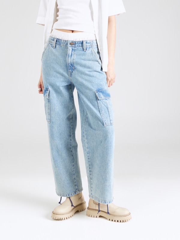 LEVI'S ® LEVI'S ® Loosefit Cargohose ''94 Baggy Cargo' in Blue Denim Neueste Stile