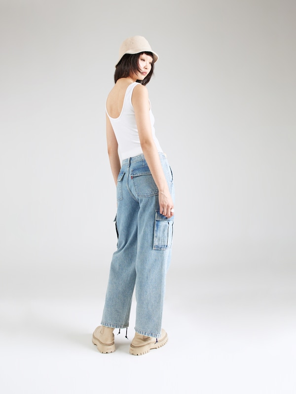 LEVI'S ® LEVI'S ® Loosefit Cargohose ''94 Baggy Cargo' in Blue Denim Neueste Stile