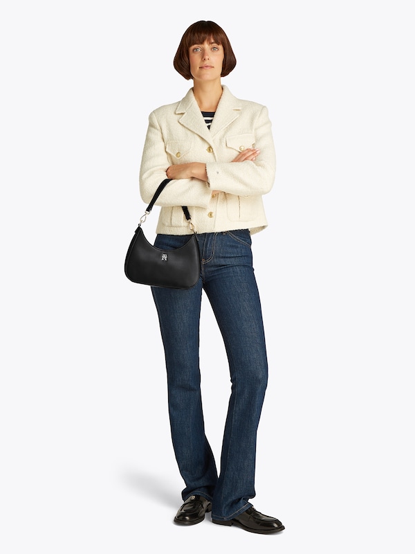 TOMMY HILFIGER TOMMY HILFIGER Schultertasche in Schwarz Zeitbegrenzte Promotion