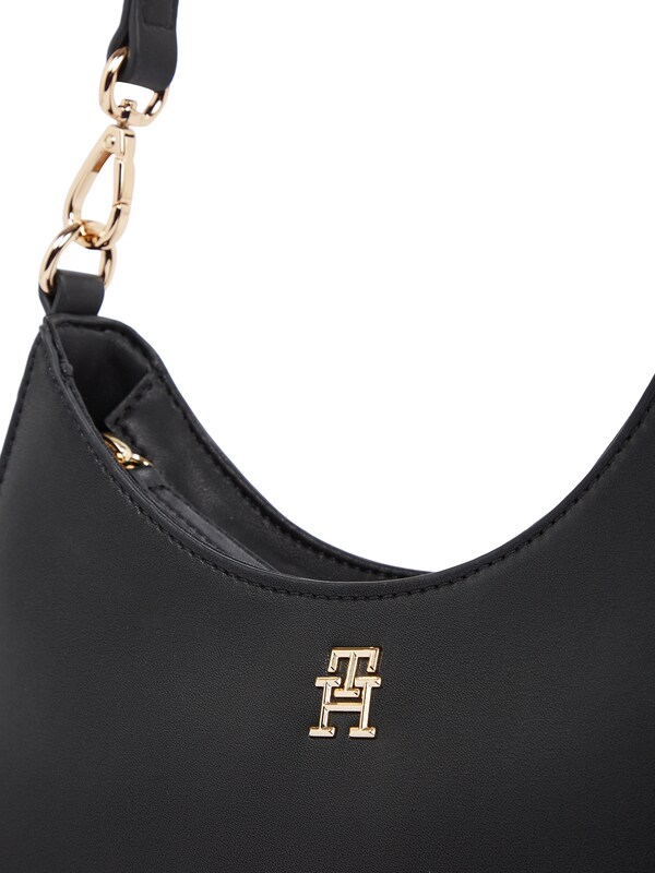 TOMMY HILFIGER TOMMY HILFIGER Schultertasche in Schwarz Zeitbegrenzte Promotion