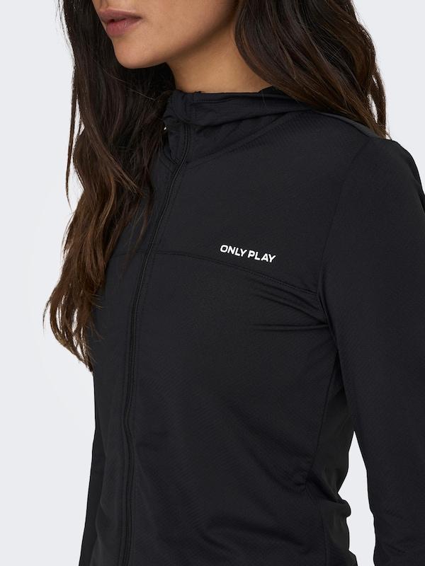 ONLY PLAY ONLY PLAY Sportsweatjacke 'Mila' in Schwarz Fabrikverkauf