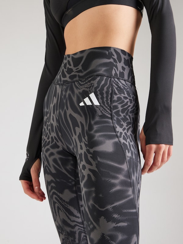 ADIDAS PERFORMANCE ADIDAS PERFORMANCE Skinny Sporthose 'Optime Essentials' in Schwarz Begrenztes Angebot