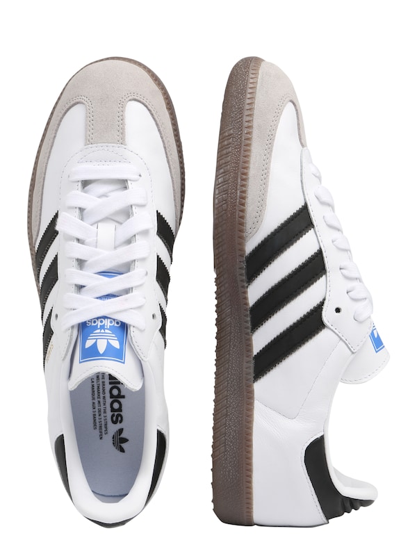 ADIDAS ORIGINALS ADIDAS ORIGINALS Sneaker low 'Samba OG' in Weiß Räumungsverkauf