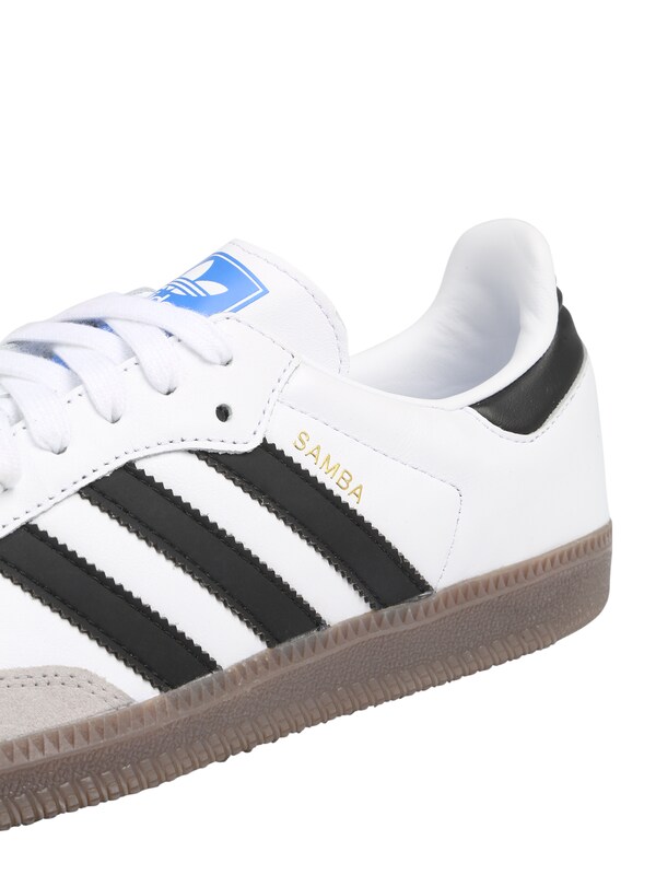ADIDAS ORIGINALS ADIDAS ORIGINALS Sneaker low 'Samba OG' in Weiß Räumungsverkauf