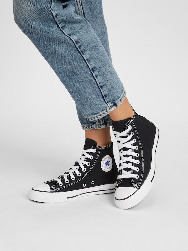 CONVERSE CONVERSE Sneaker 'CHUCK TAYLOR ALL STAR CLASSIC HI WIDE FIT' in Schwarz VIP-Rabatte