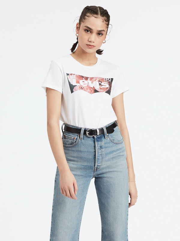 LEVI'S ® LEVI'S ® T-Shirt 'The Perfect' in Weiß Super Rabatt