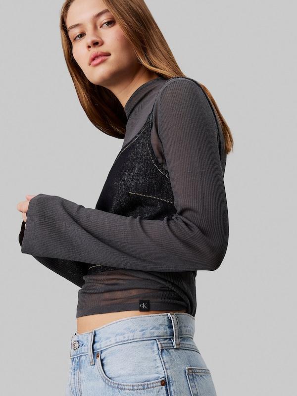 Calvin Klein Jeans Calvin Klein Jeans Pullover in Schwarz Speichern exportieren
