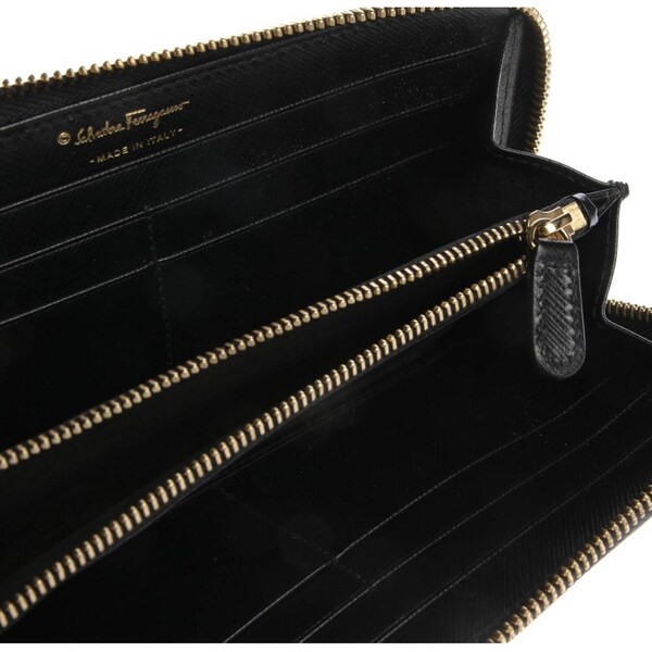 Salvatore Ferragamo Salvatore Ferragamo Geldbörse / Etui One Size in Schwarz Großer Ausverkauf
