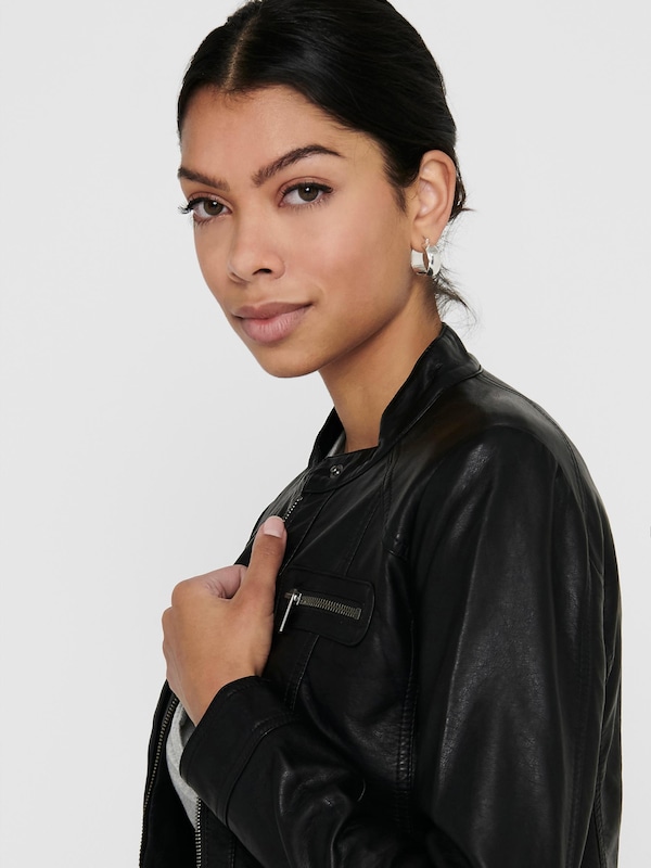 ONLY ONLY Übergangsjacke 'Bandit' in Schwarz Online Outlet