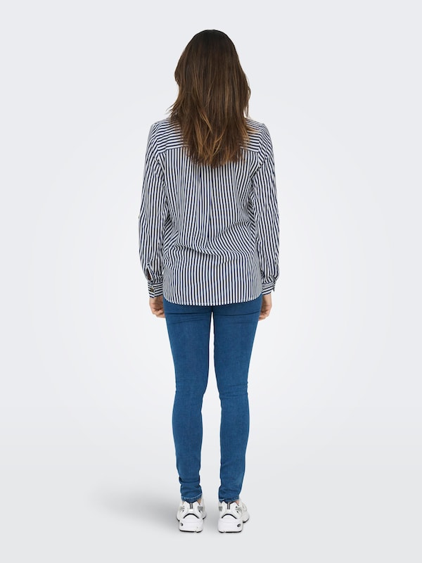 ONLY ONLY Bluse 'ONLYasmin' in Marine Große Rabatte