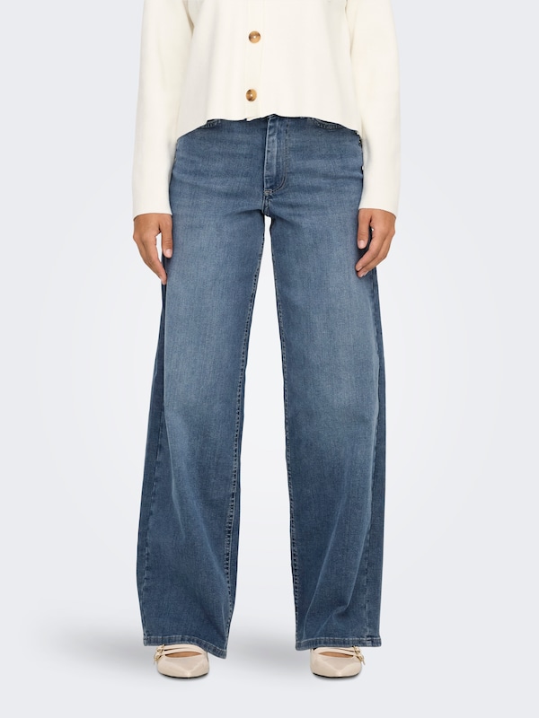 ONLY ONLY Wide Leg Jeans 'ONLMadison' in Dunkelblau Neuheiten