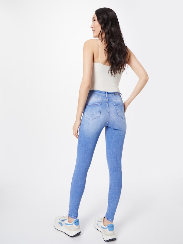 ONLY ONLY Skinny Jeans 'ONLPower' in Hellblau Räumungsverkauf