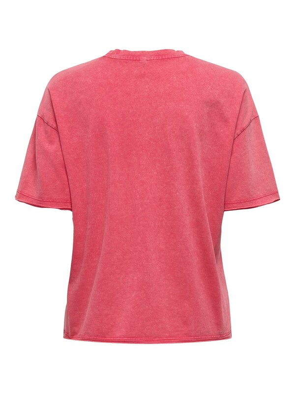 ONLY ONLY T-Shirt 'KINNA' in Kirschrot Rotmeliert Tägliche Deals