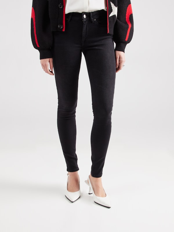 ONLY ONLY Skinny Jeans in Black Denim Sonderangebote
