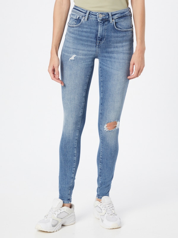 ONLY ONLY Skinny Jeans 'ONLPower Life' in Blue Denim Super Sparpreis