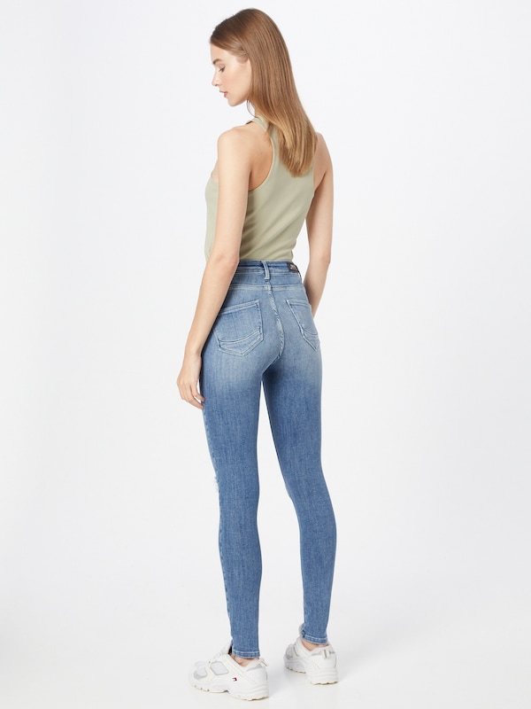 ONLY ONLY Skinny Jeans 'ONLPower Life' in Blue Denim Super Sparpreis