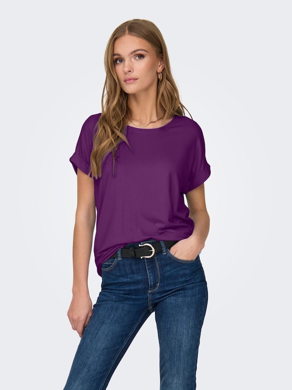 ONLY ONLY T-Shirt 'ONLMoster' in Dunkellila Begrenzte Freigabe