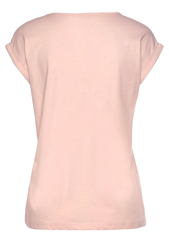 BOYSEN'S BOYSEN'S Shirt in Grau Rosa Schwarz Weiß Neueste Stile