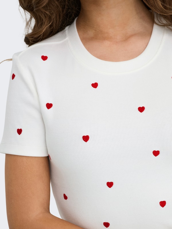ONLY ONLY T-Shirt 'ONLFRUITY' in Weiß Vierteljährliche Förderung