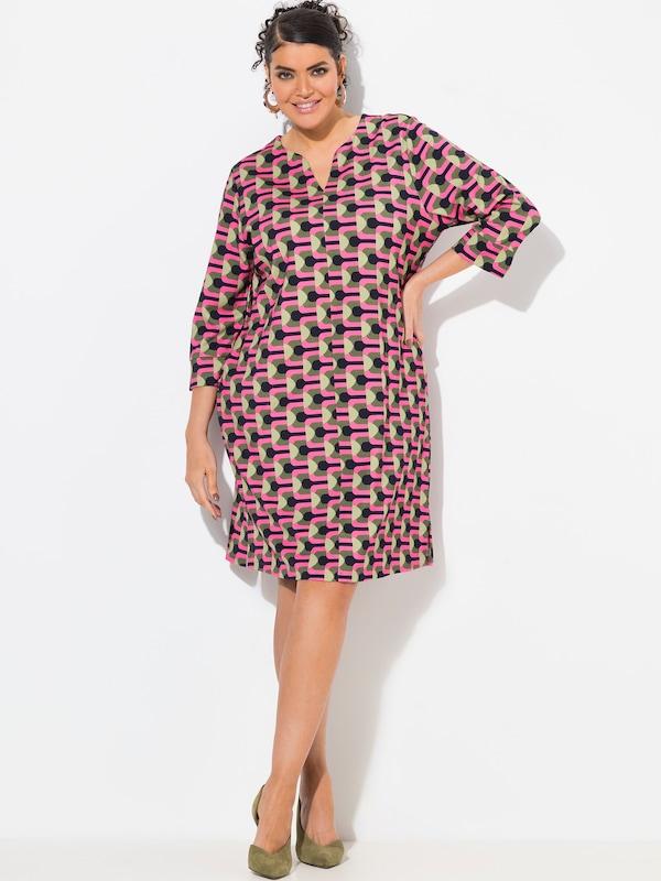 Ulla Popken Ulla Popken Kleid in Rosa Kostenloser Versand international