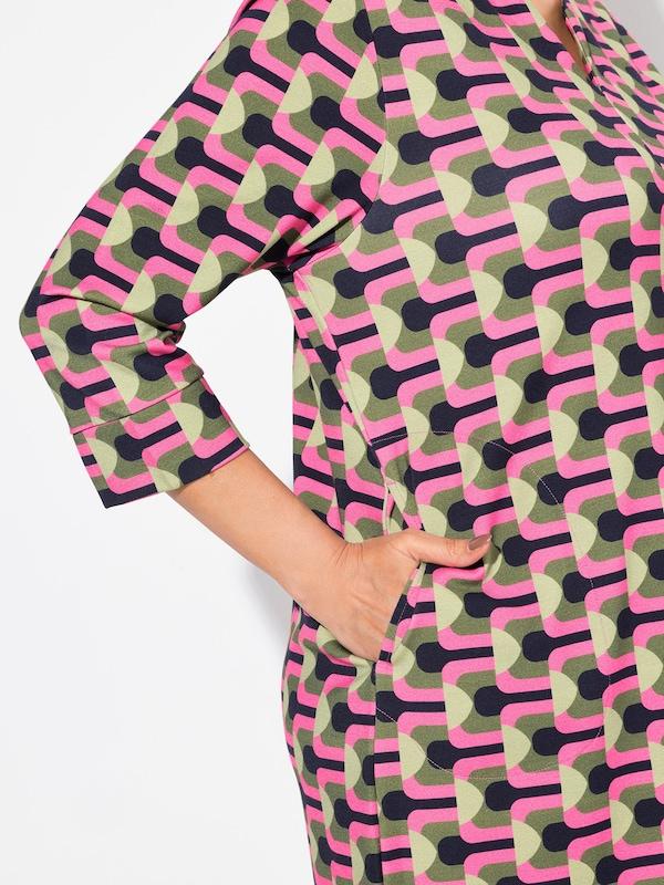 Ulla Popken Ulla Popken Kleid in Rosa Kostenloser Versand international
