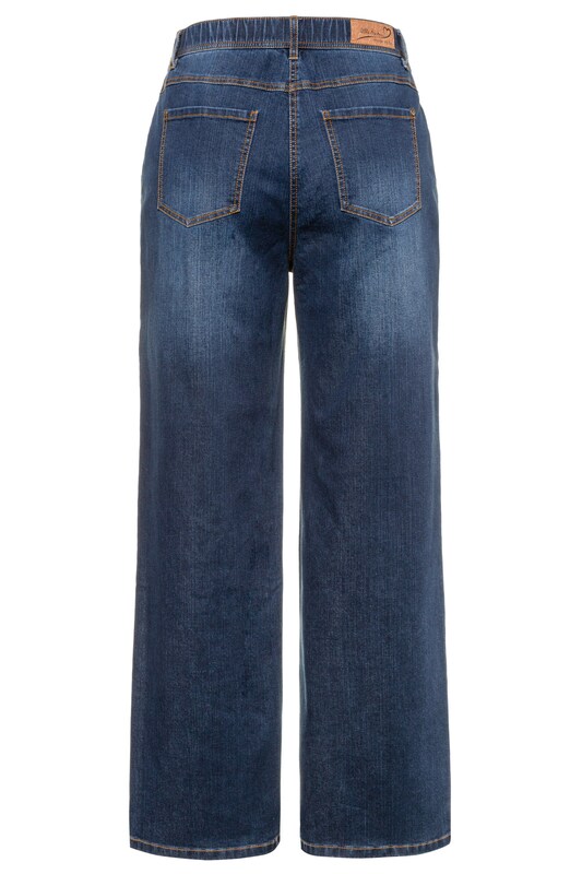 Ulla Popken Ulla Popken Wide Leg Jeans in Dunkelblau Black Friday Preise