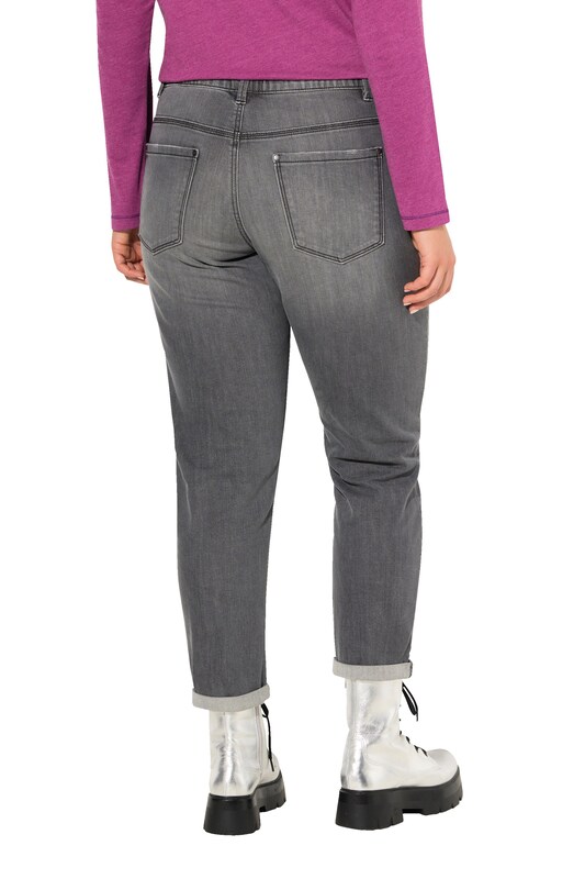 Ulla Popken Ulla Popken Wide Leg Jeans in Grau Blitzverkäufe