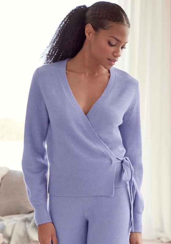 LASCANA LASCANA Strickjacke in Helllila Muttertagsangebot