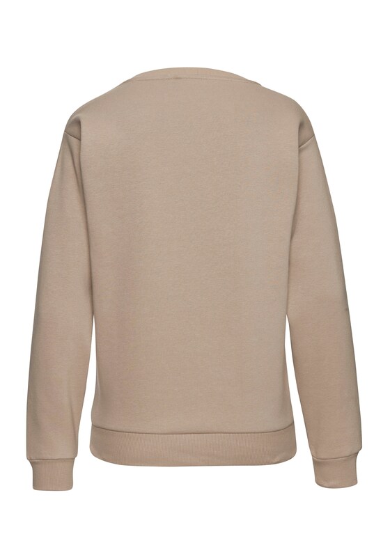 LASCANA LASCANA Sweatshirt in Beige Valentinstagsangebot