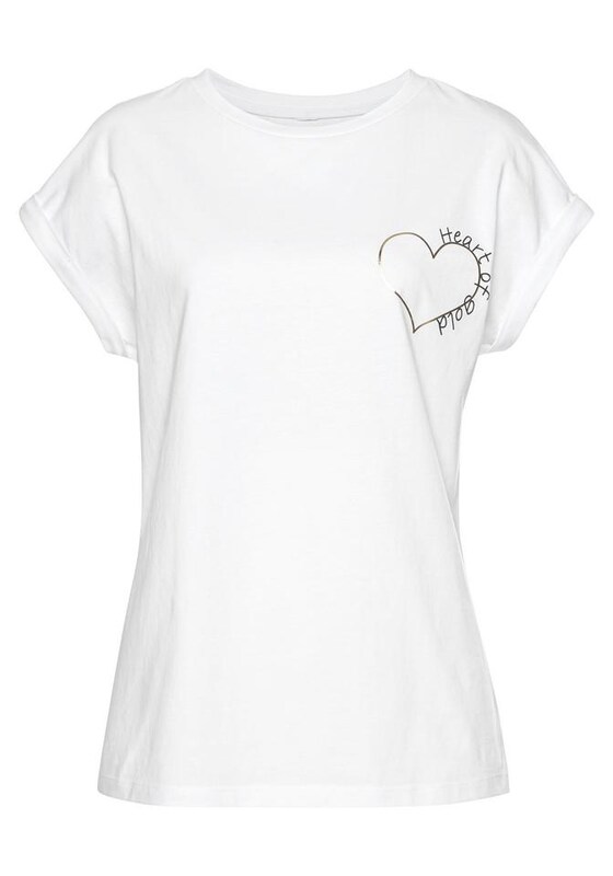 LASCANA LASCANA T-Shirt in Weiß