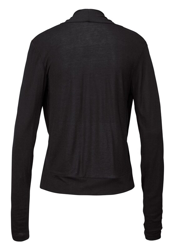 LASCANA LASCANA Shirtjacke in Schwarz Große Rabatte