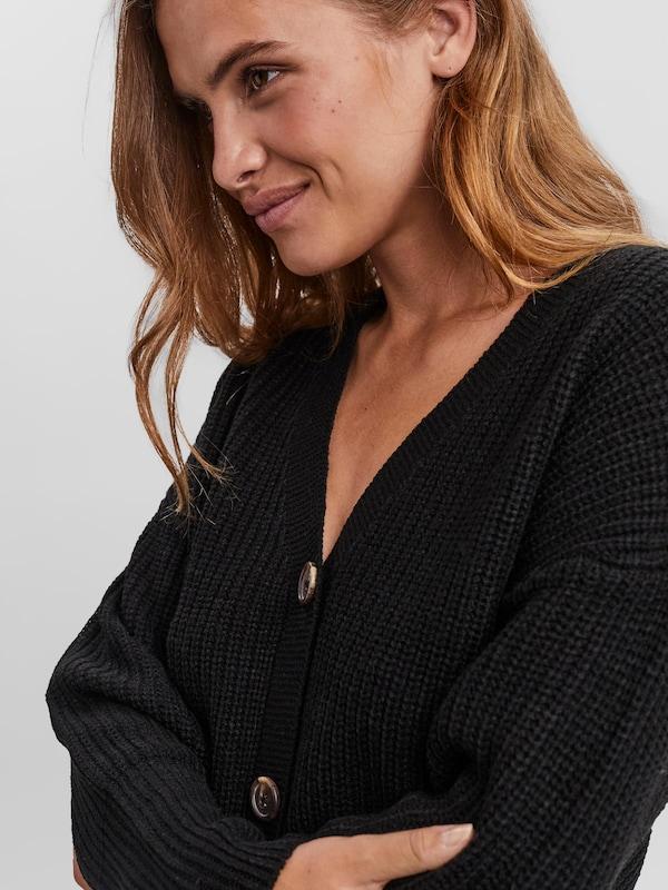VERO MODA VERO MODA Strickjacke 'Lea' in Schwarz Riesige Ersparnisse
