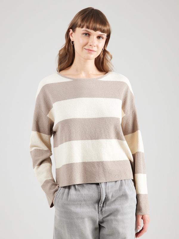 VERO MODA VERO MODA Pullover 'VMWANDA' in Taupe Bis zu 50% Rabatt