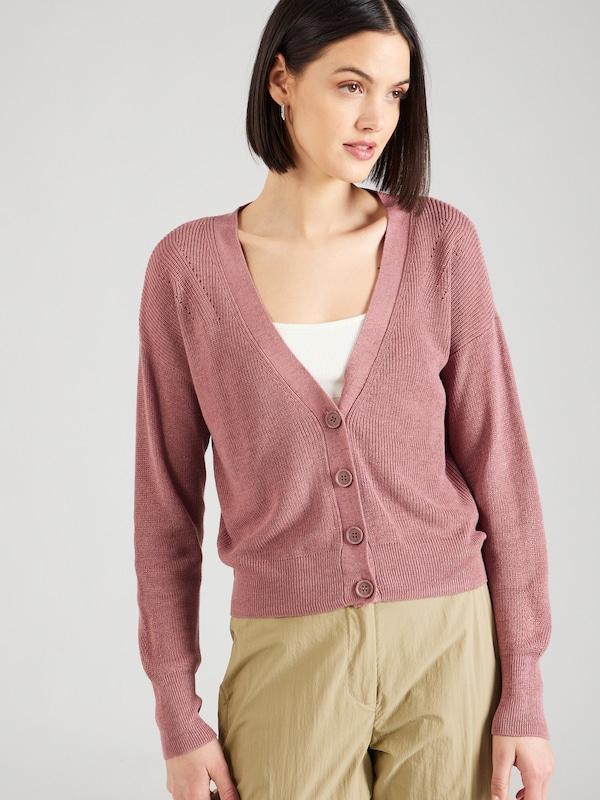VERO MODA VERO MODA Strickjacke 'NEW LEXSUN' in Altrosa Nur für heute